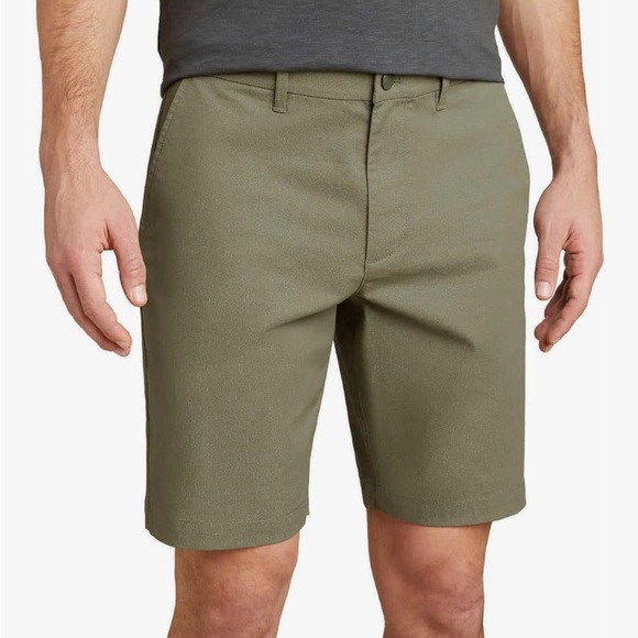 English Laundry men’s green cotton blend casual performance stretch shorts 33 - Picture 1 of 9